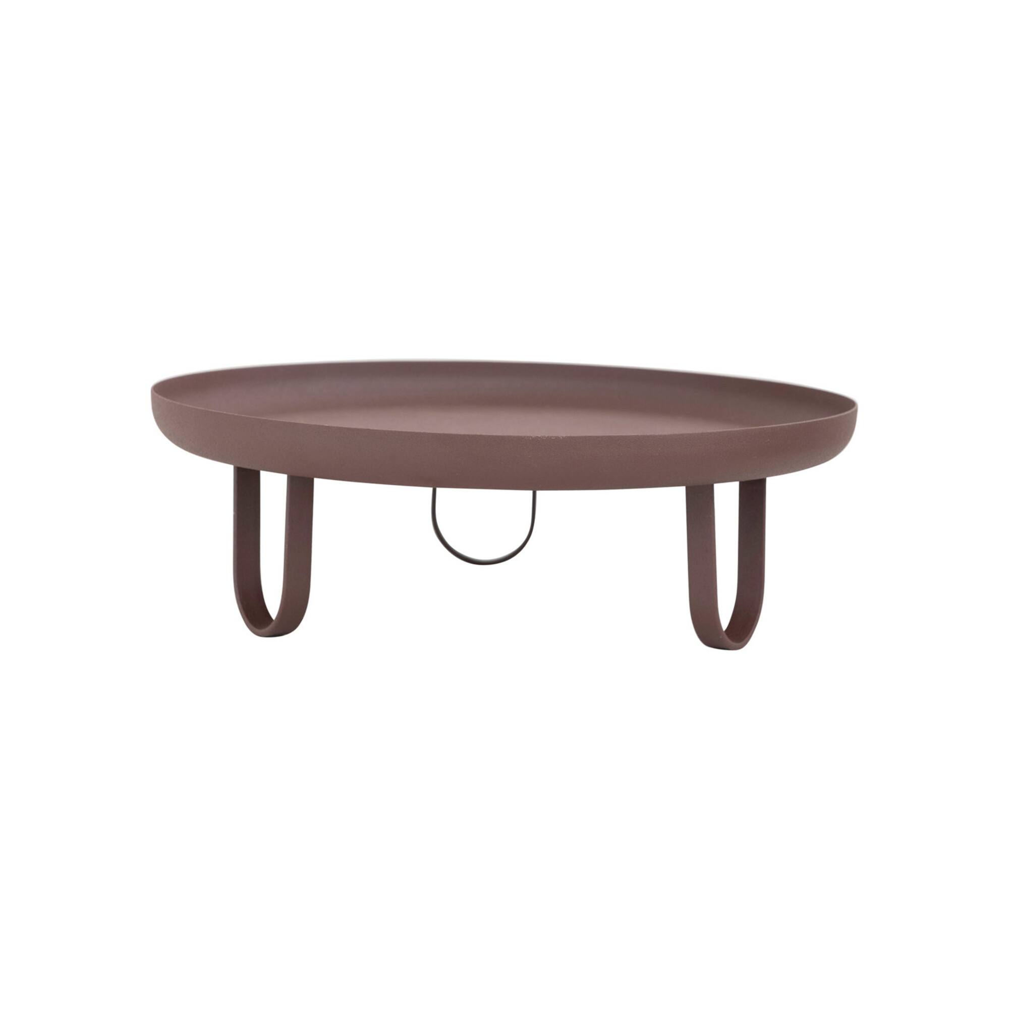 Hello Honey® 12" Textured Metal Footed Pedestal